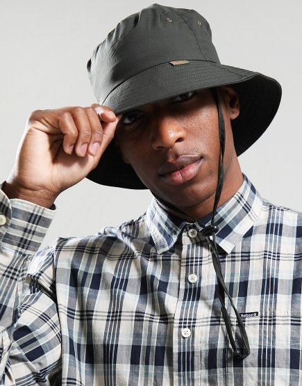 Barbour Hartley Bucket Hat Sage