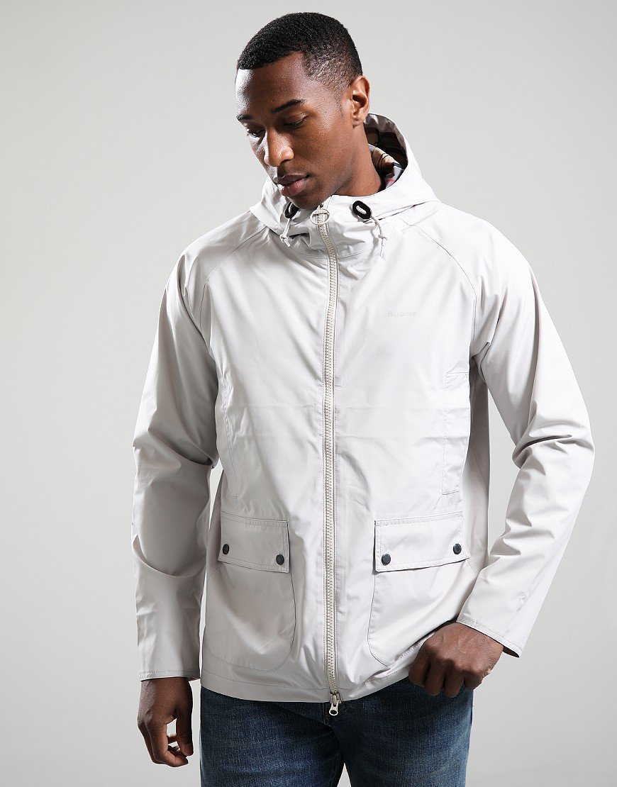 Barbour Domus Waterproof Jacket Mist/Dress Tartan