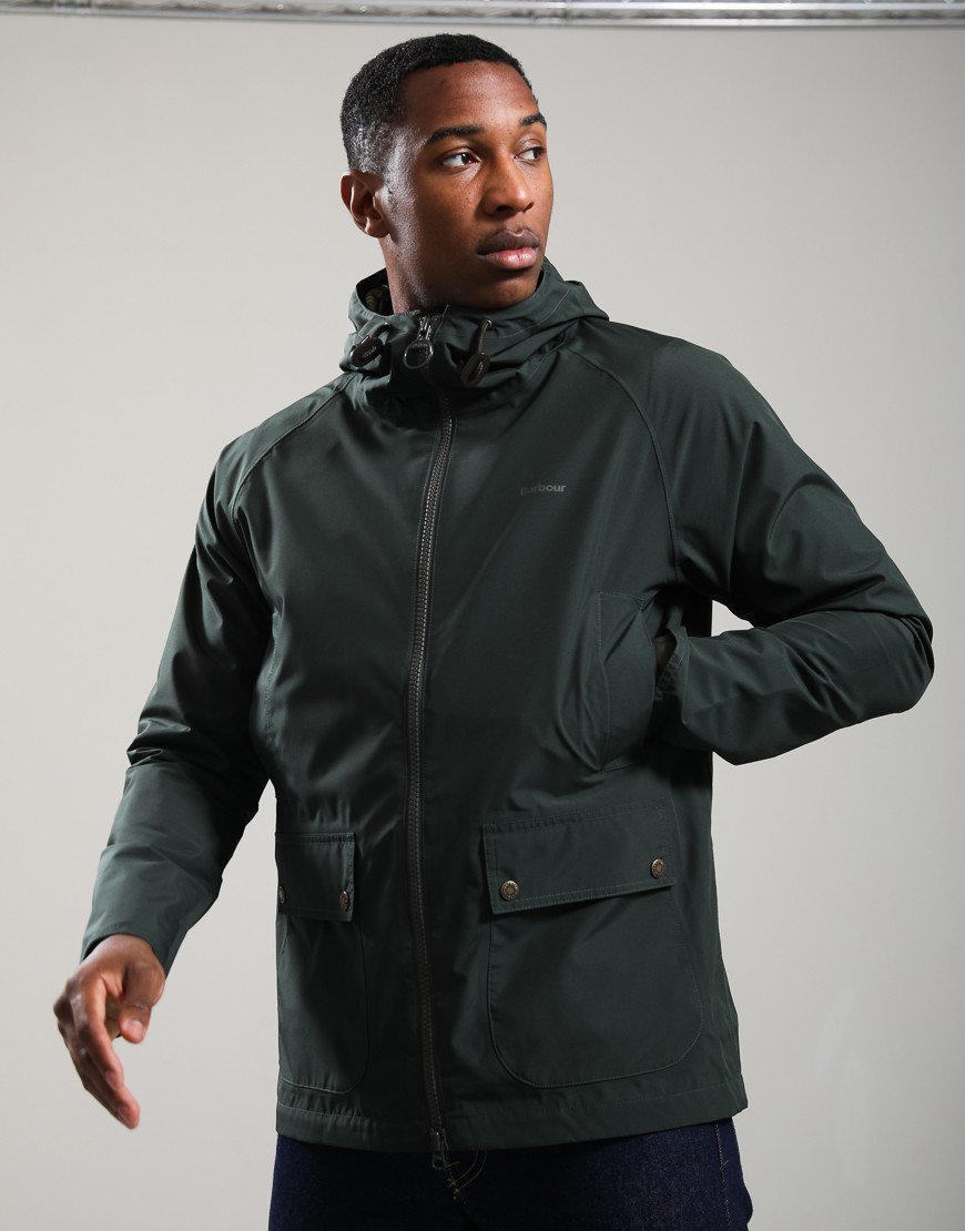 Barbour Domus Waterproof Jacket Sage Classic