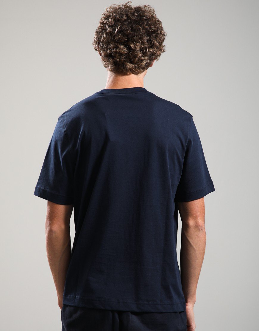 Barbour Hook Relaxed Graphic T-Shirt Dark Navy