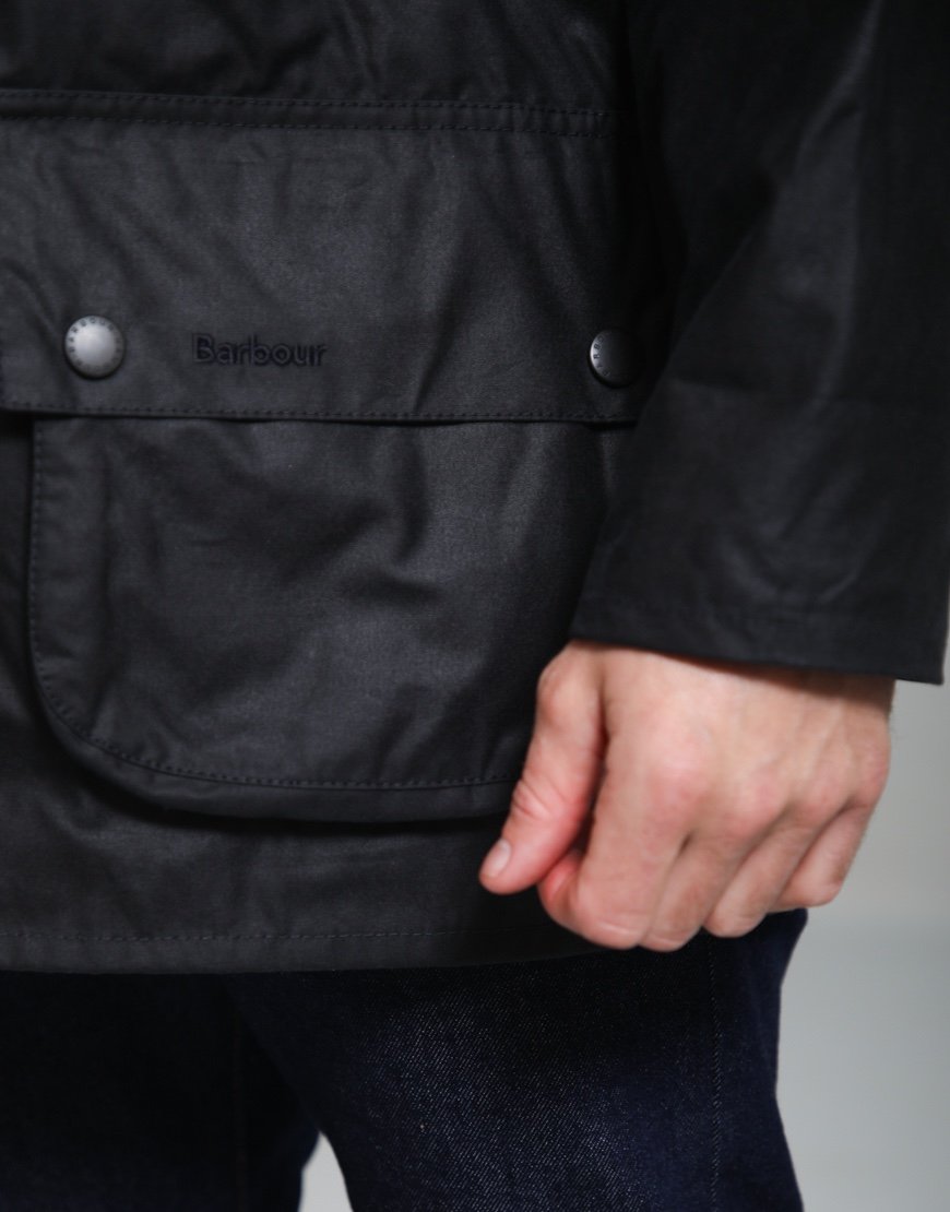 Barbour Icons Beaufort Wax Jacket Navy