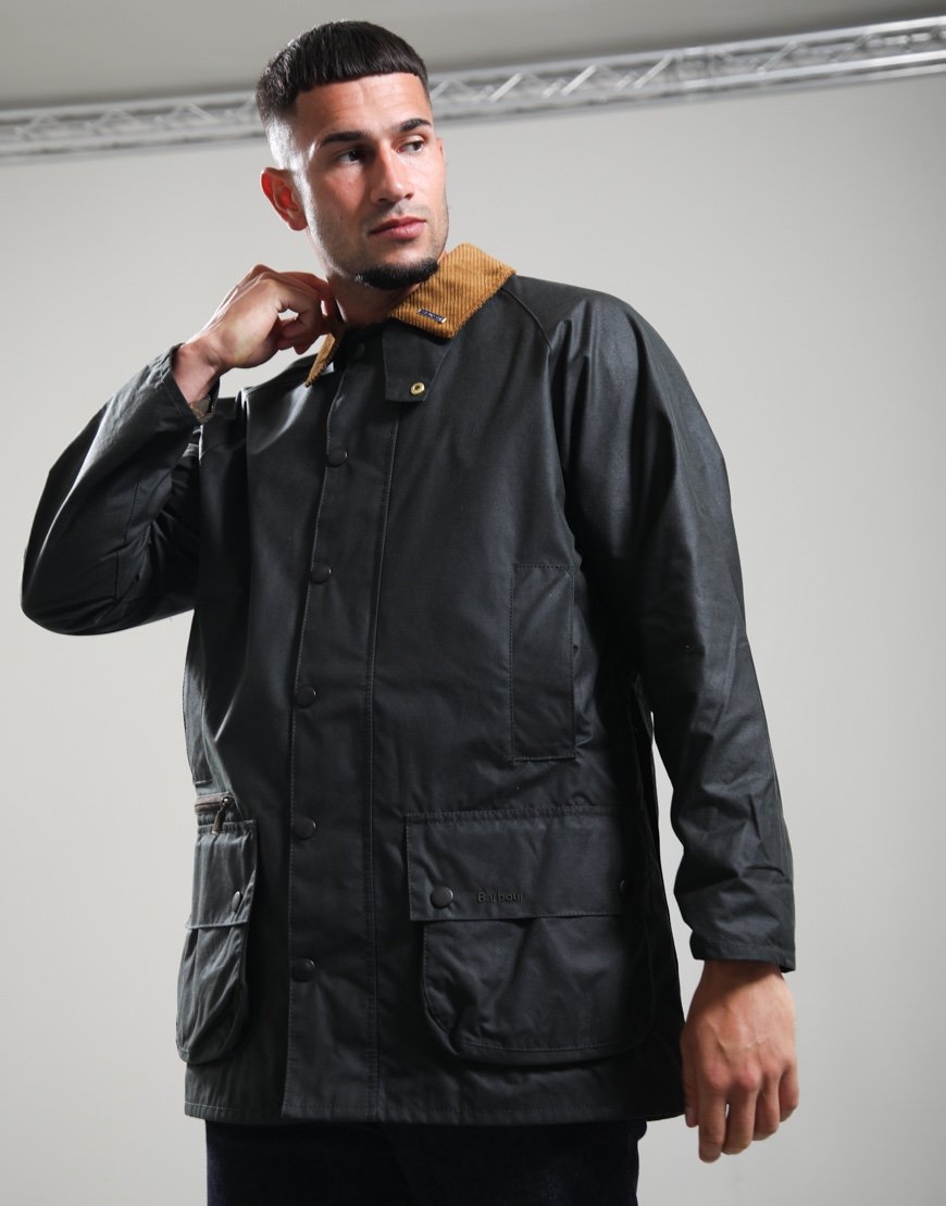 Barbour Icons Beaufort Wax Jacket Sage