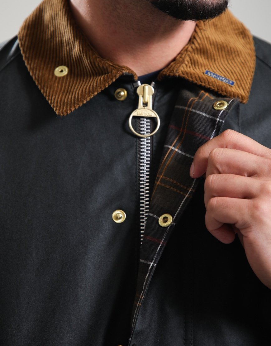 Barbour Icons Beaufort Wax Jacket Sage