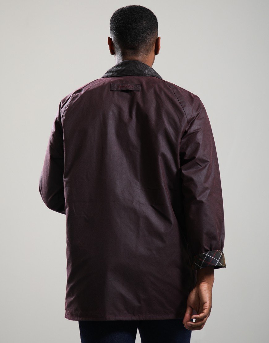 Barbour Icons Beaufort Wax Jacket Bordeaux