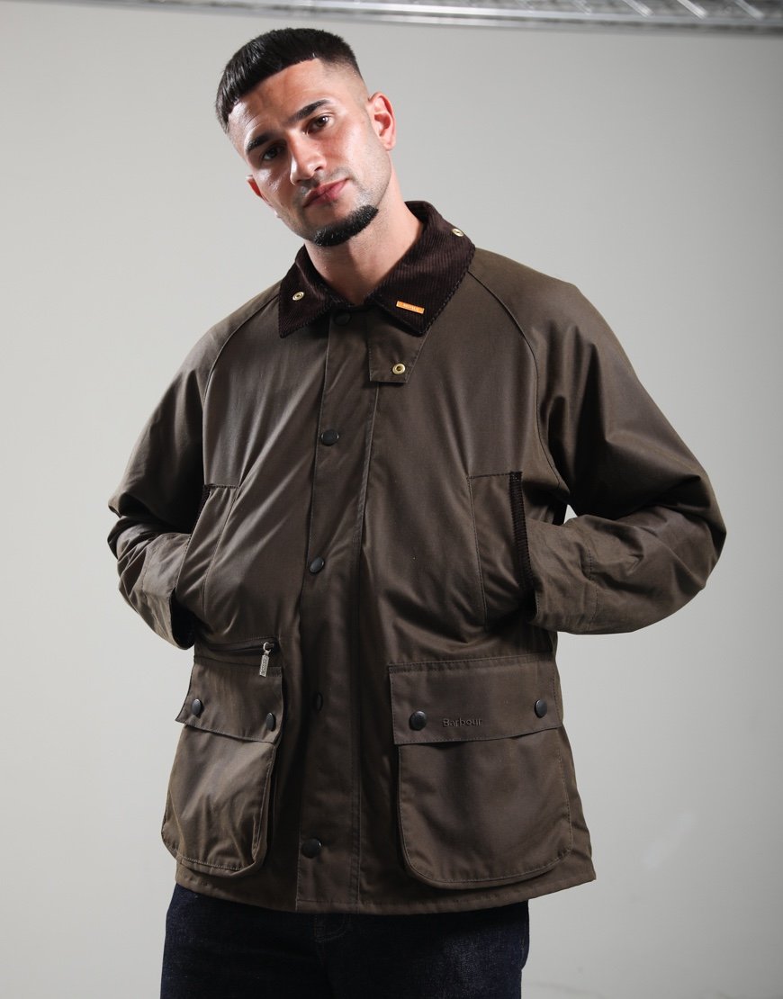 Barbour Icons Bedale Wax Jacket Brown