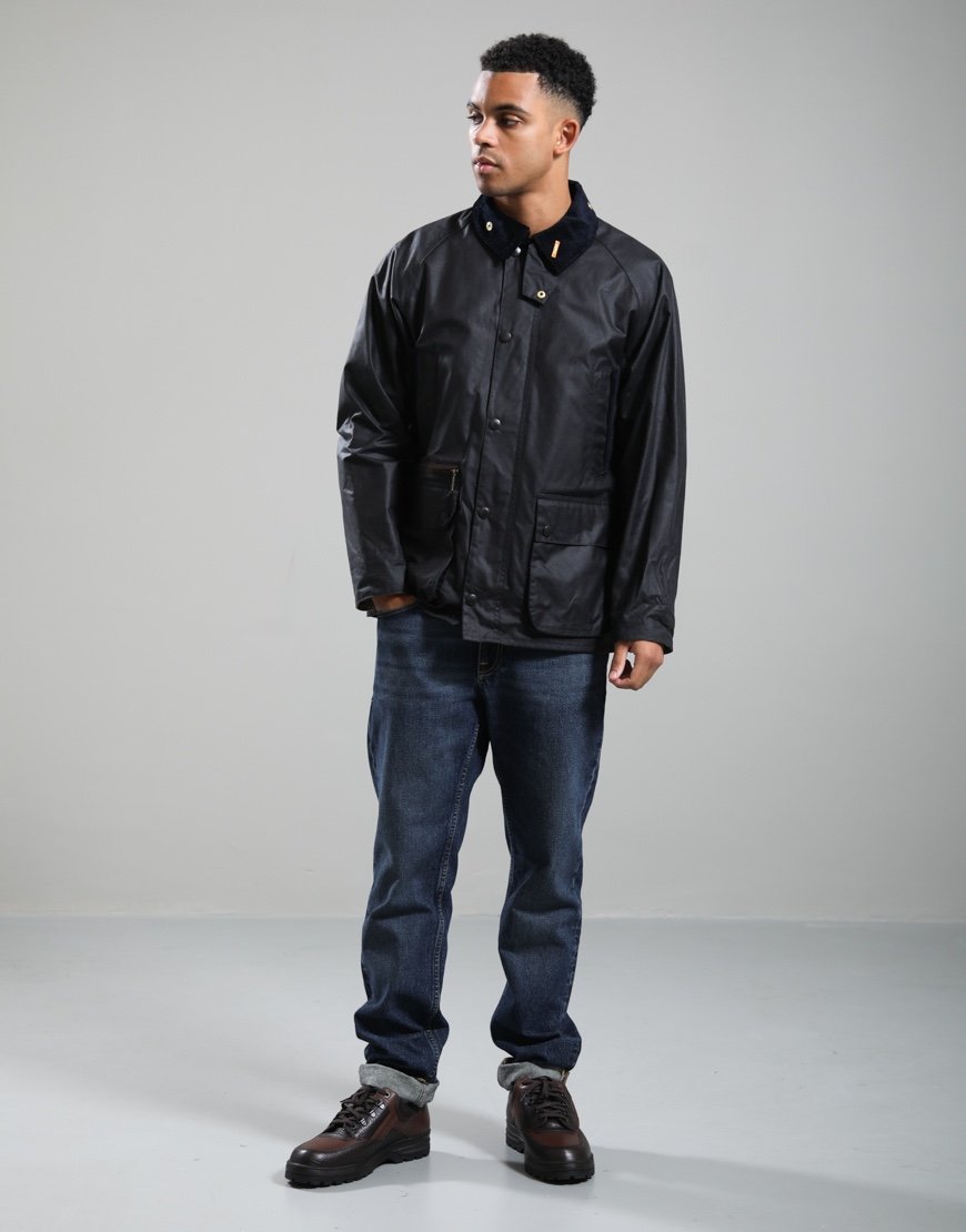 Barbour Icons Bedale Wax Jacket Navy
