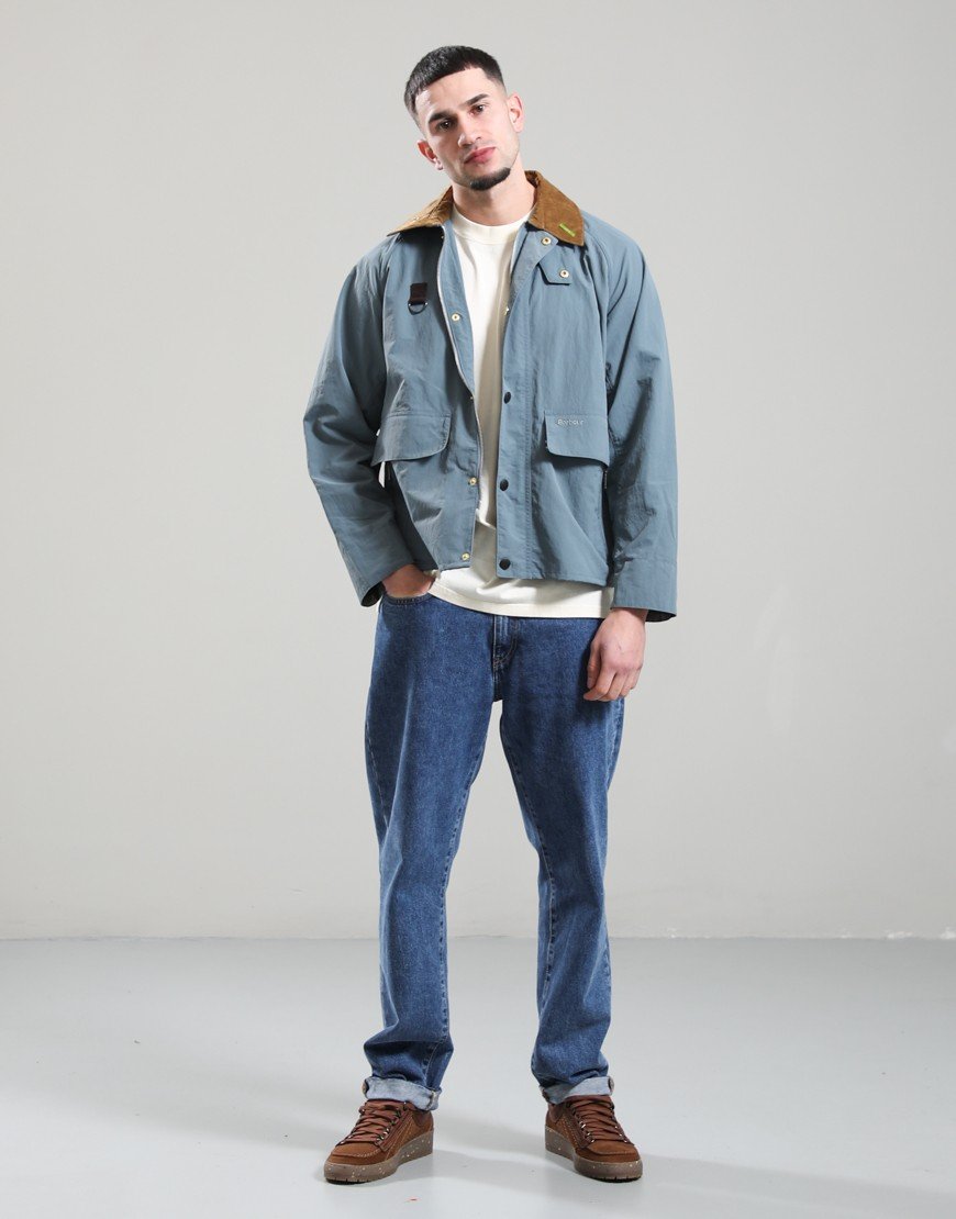 Barbour Icons Spey Jacket Blue Stone