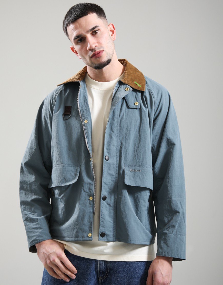 Barbour Icons Spey Jacket Blue Stone