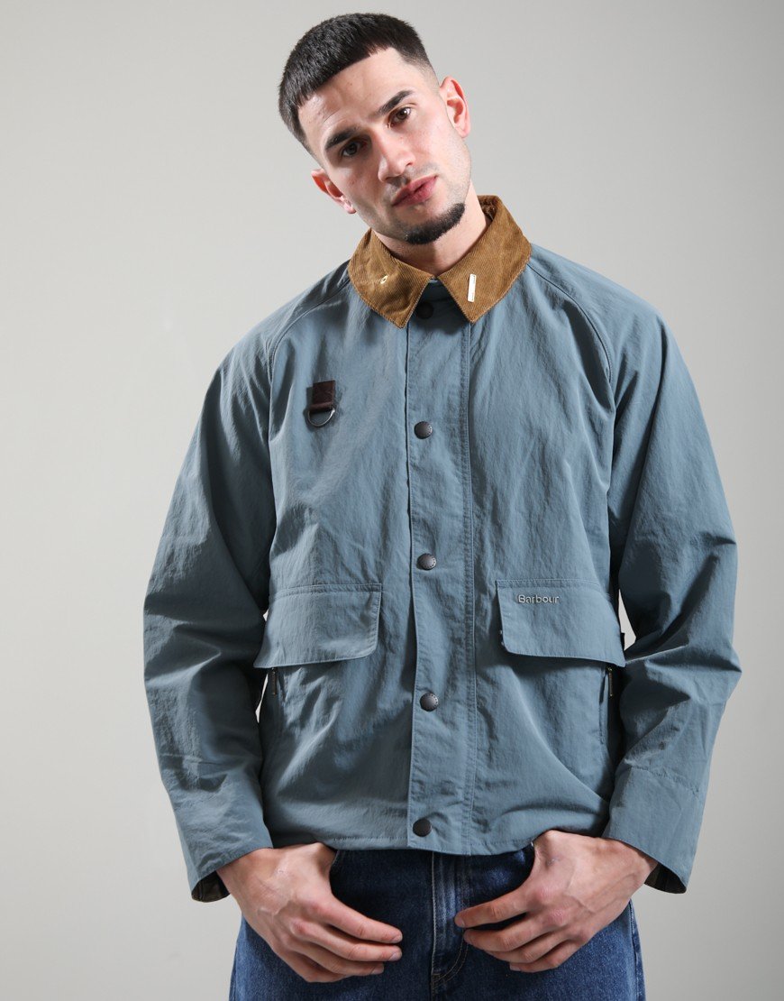 Barbour Icons Spey Jacket Blue Stone