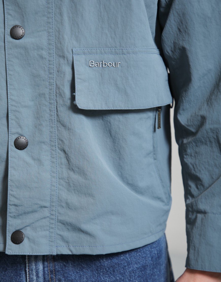 Barbour Icons Spey Jacket Blue Stone