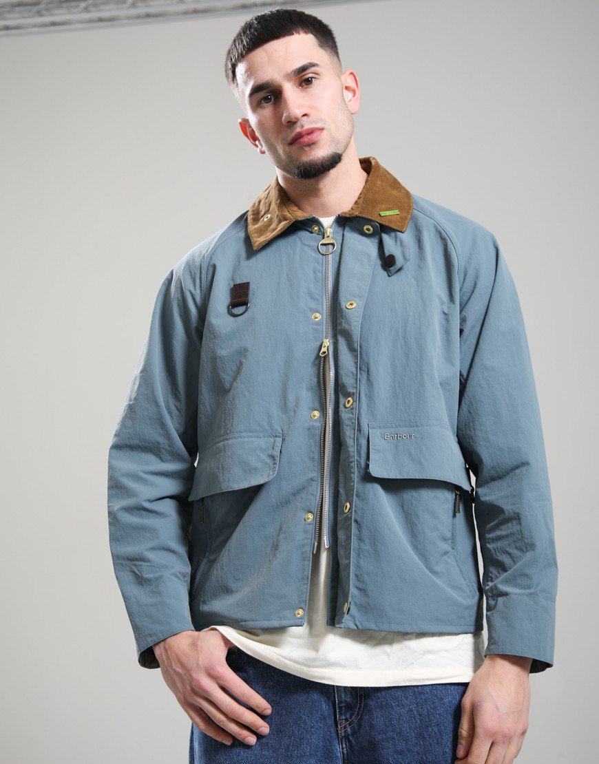Barbour Icons Spey Jacket Blue Stone
