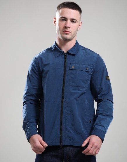 Barbour International Inline Overshirt Insignia Blue