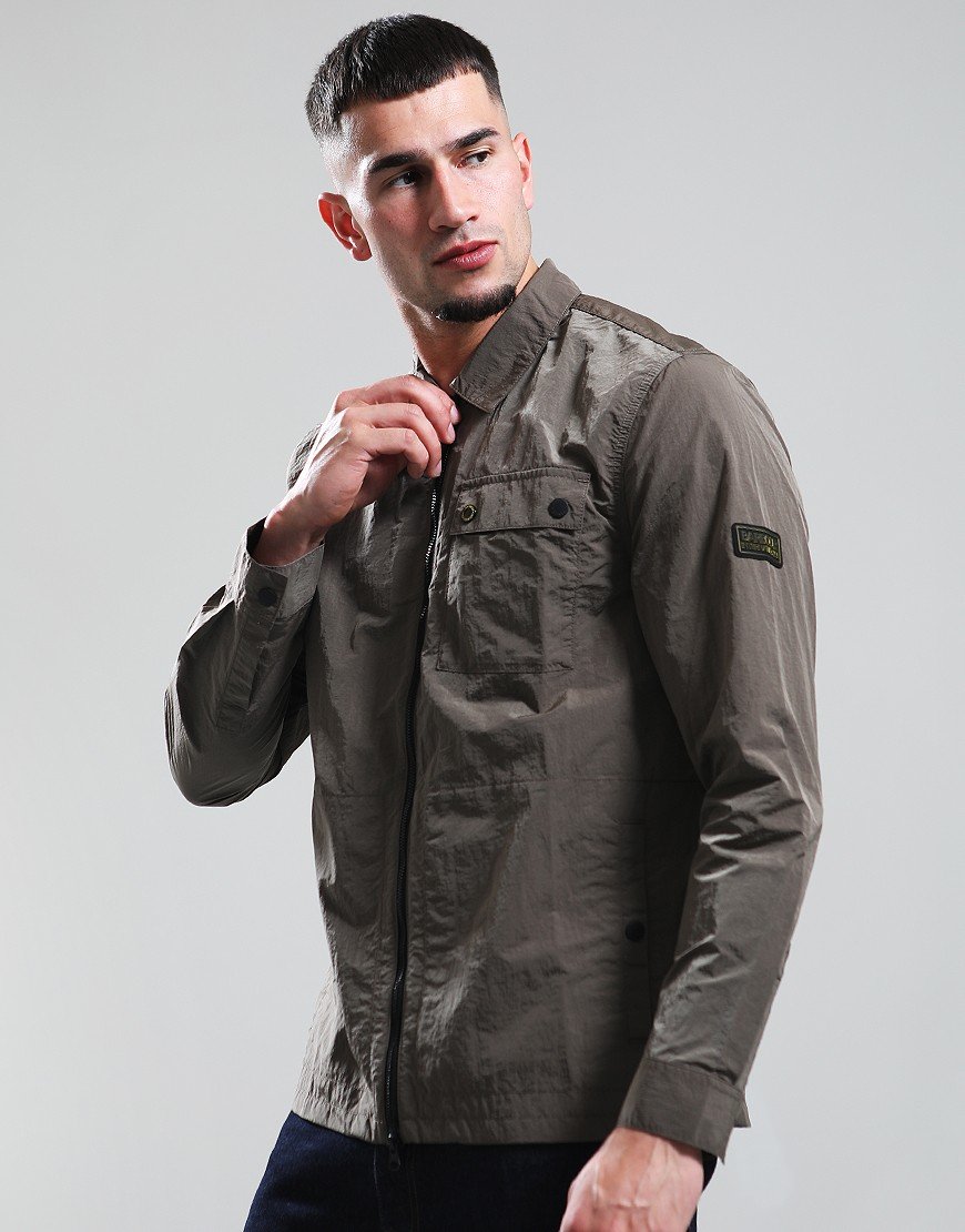 Barbour International Inline Overshirt Major Brown