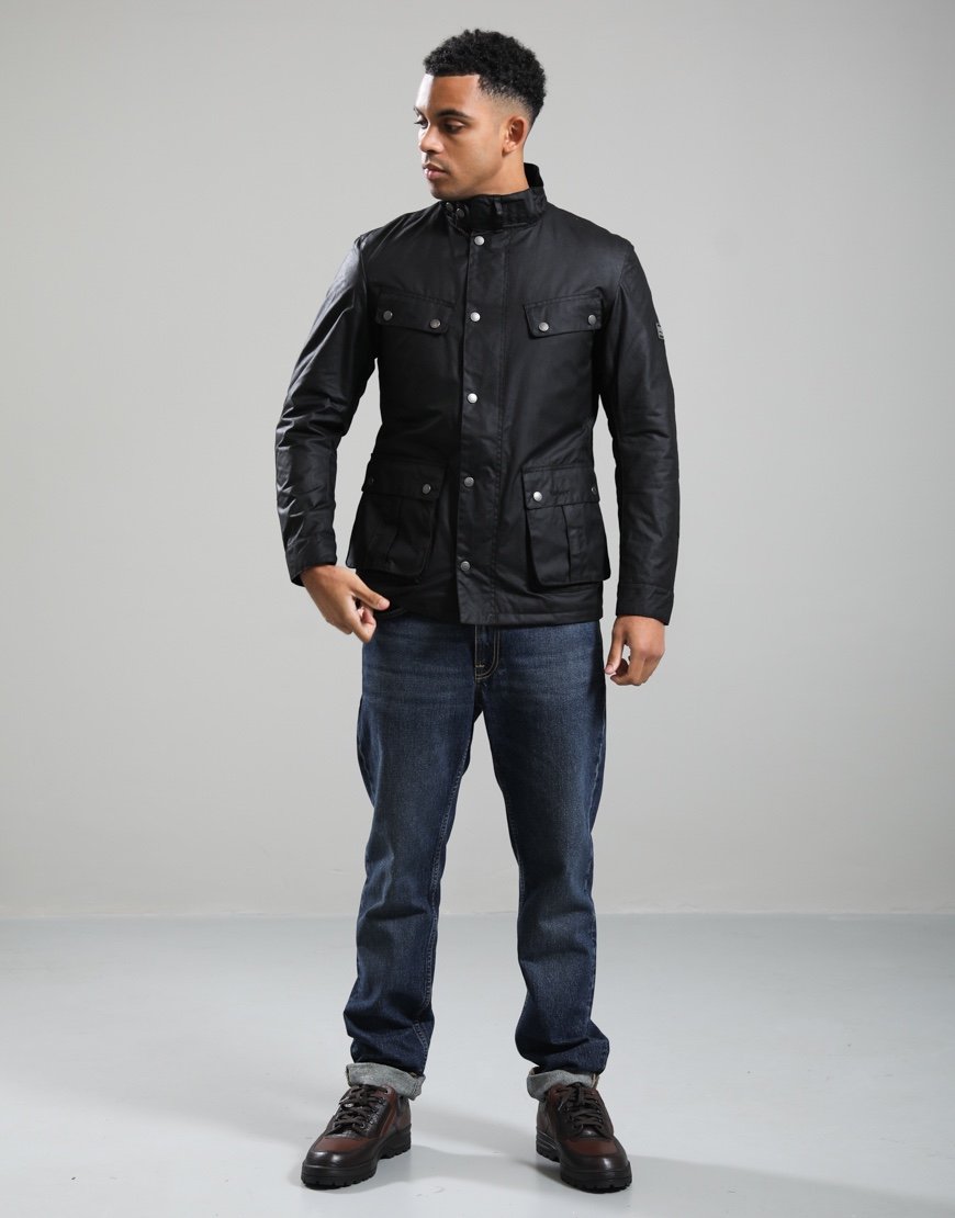 Barbour International Tourer Duke Wax Jacket Black