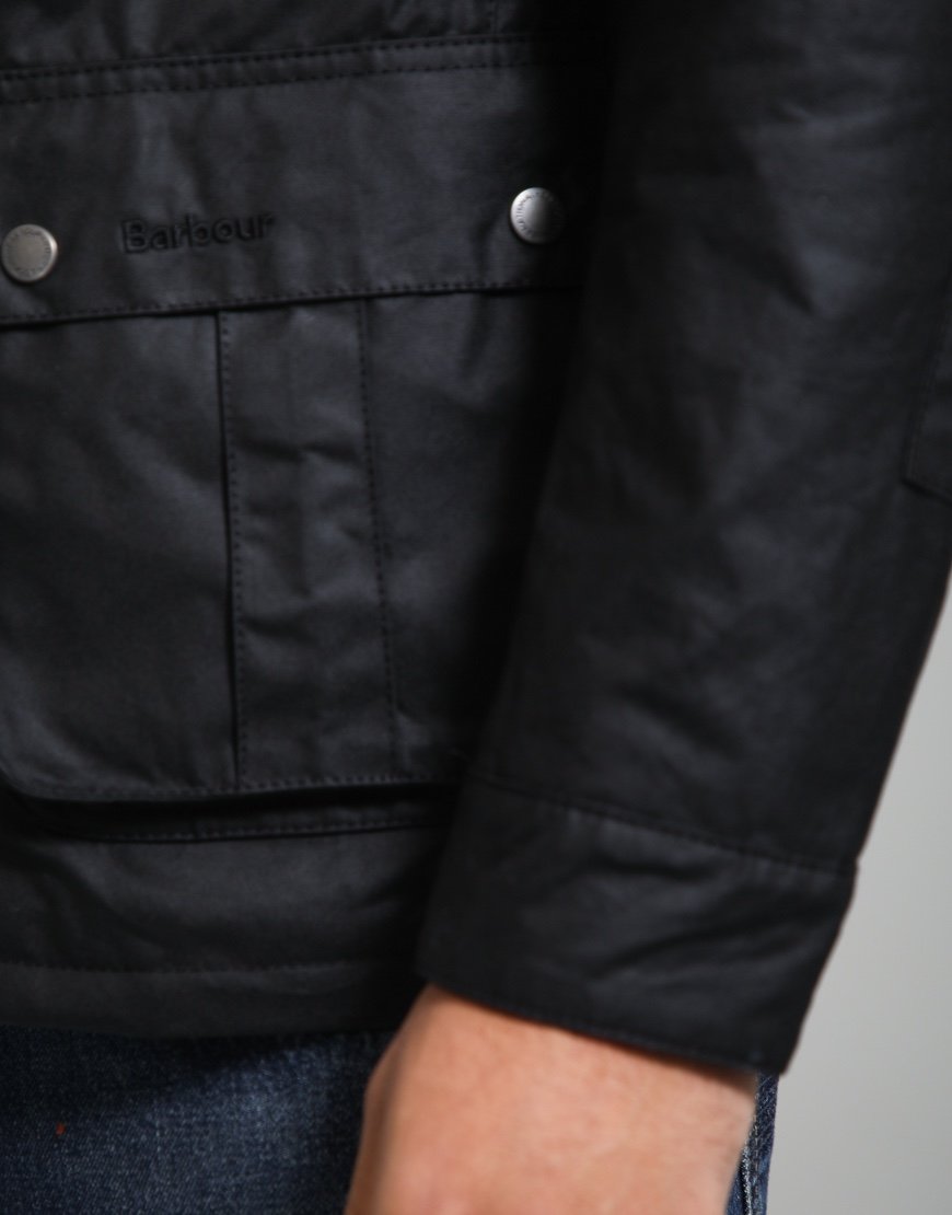 Barbour International Tourer Duke Wax Jacket Black