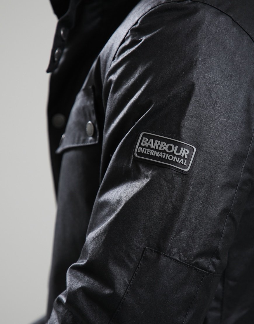 Barbour International Tourer Duke Wax Jacket Black