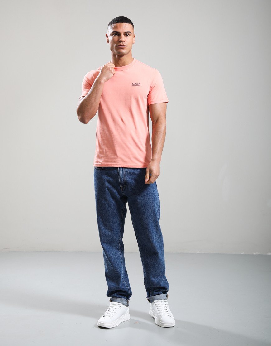 Barbour International Small Logo T-Shirt Burnt Coral