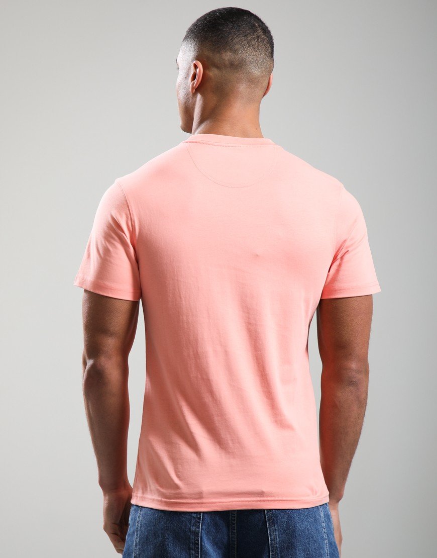 Barbour International Small Logo T-Shirt Burnt Coral