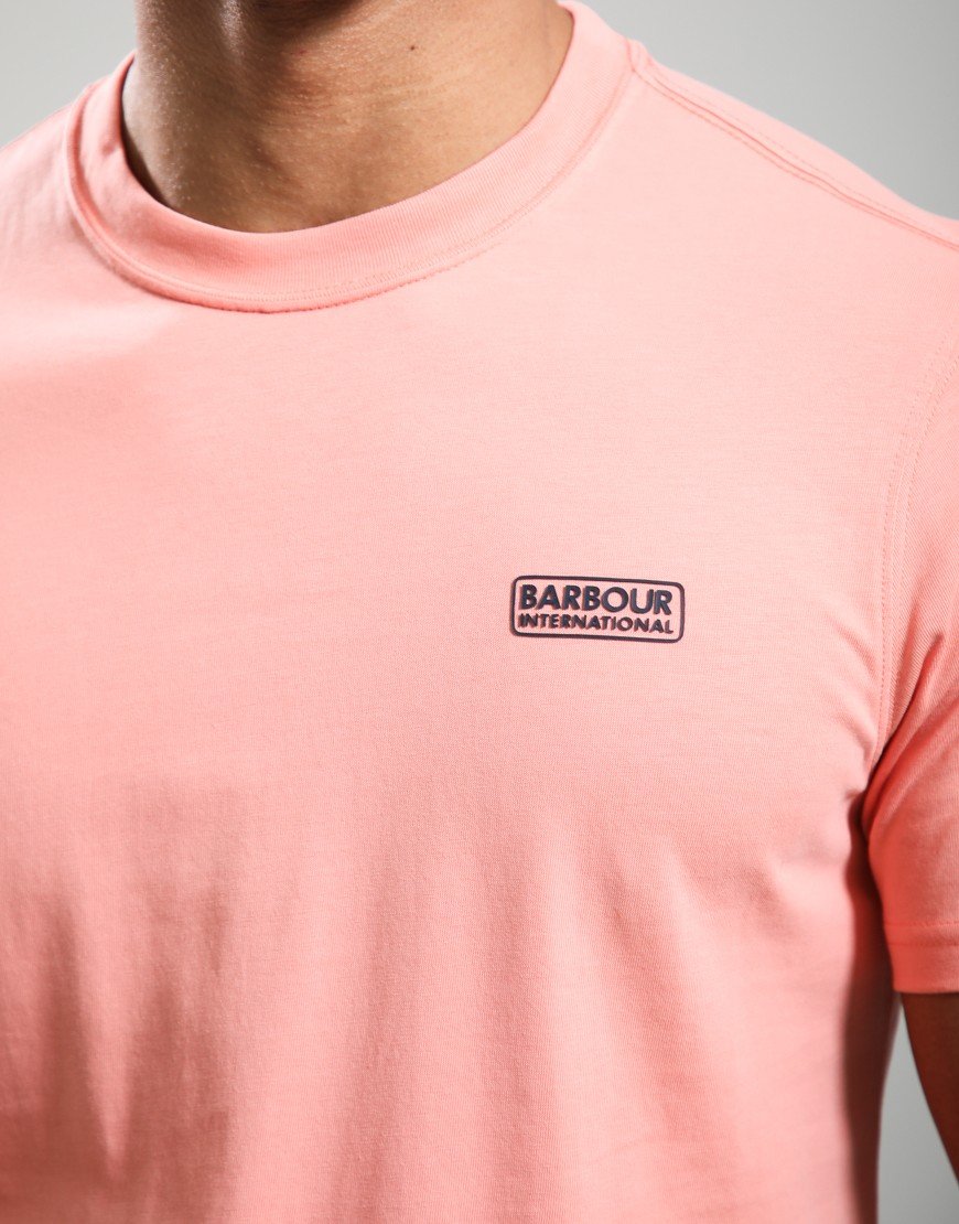 Barbour International Small Logo T-Shirt Burnt Coral