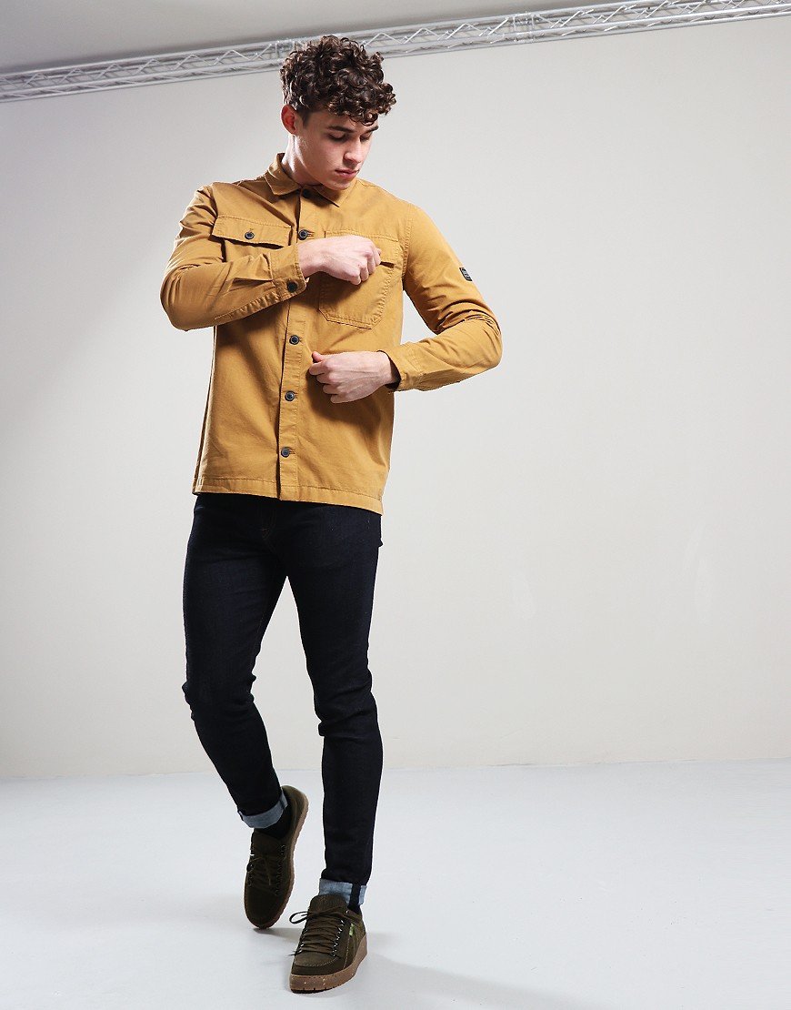 Barbour International Adey Overshirt Desert