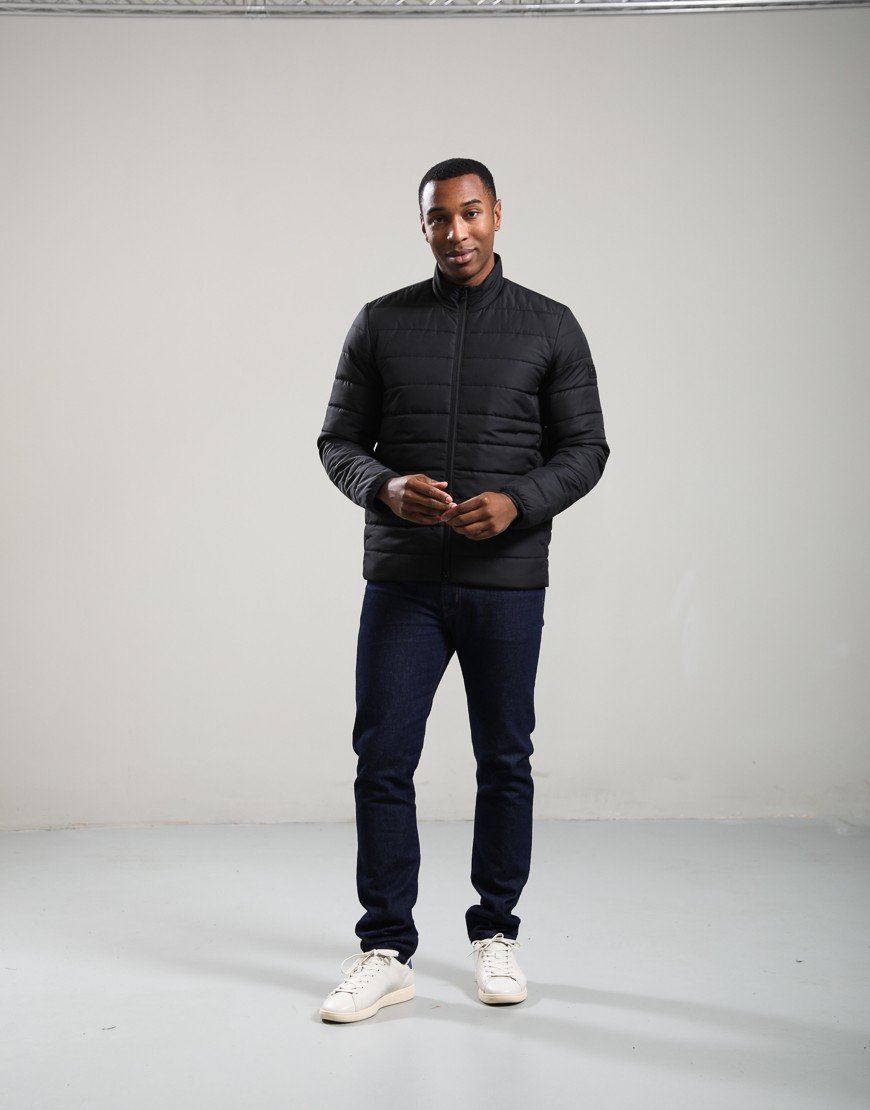 Barbour International Aldon Quilted Jacket Black