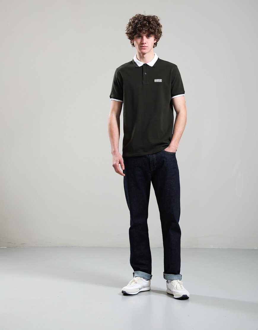Barbour International Amped Polo Shirt Sage