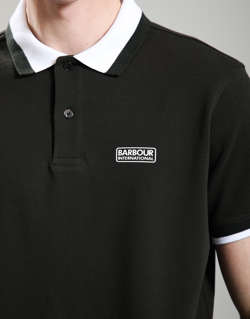 Barbour International Amped Polo Shirt Sage