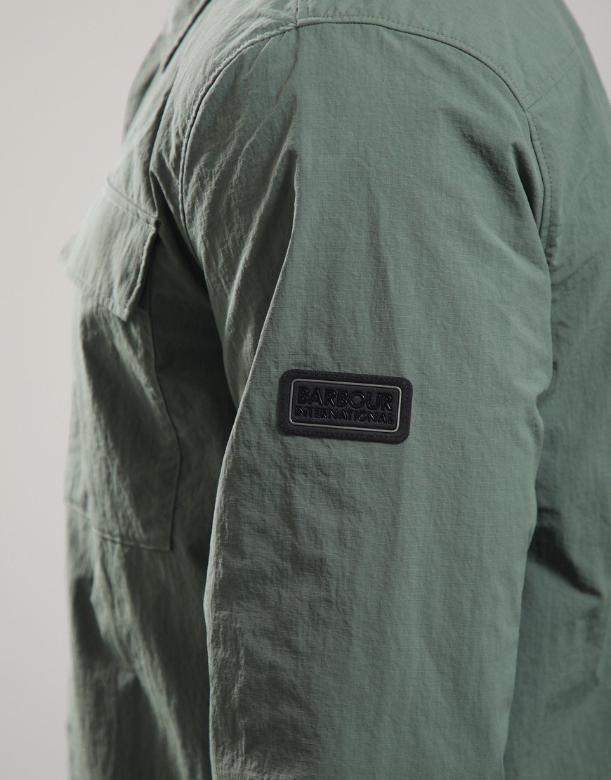 Barbour International Ardie Overshirt Thyme