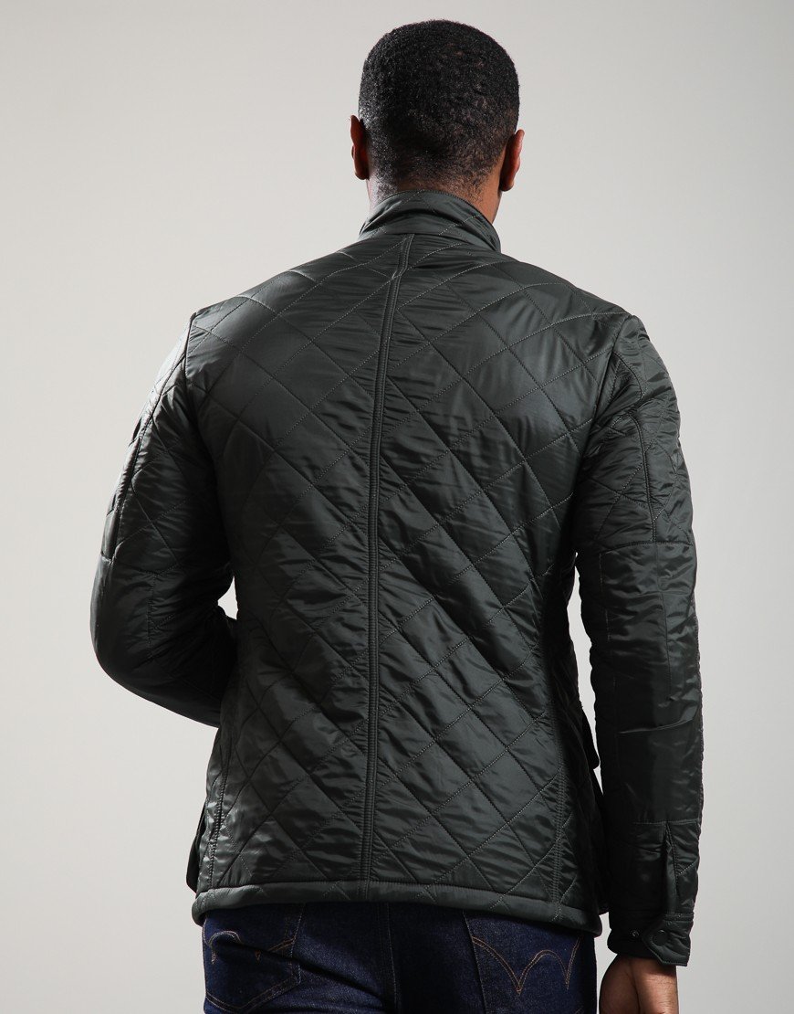 Barbour International Ariel Polarquilt Jacket Sage