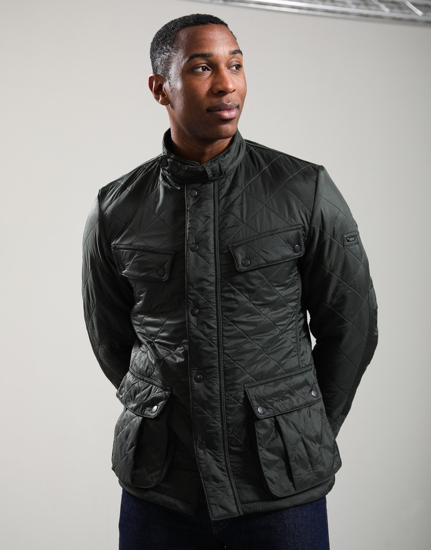 Barbour International Ariel Polarquilt Jacket Sage