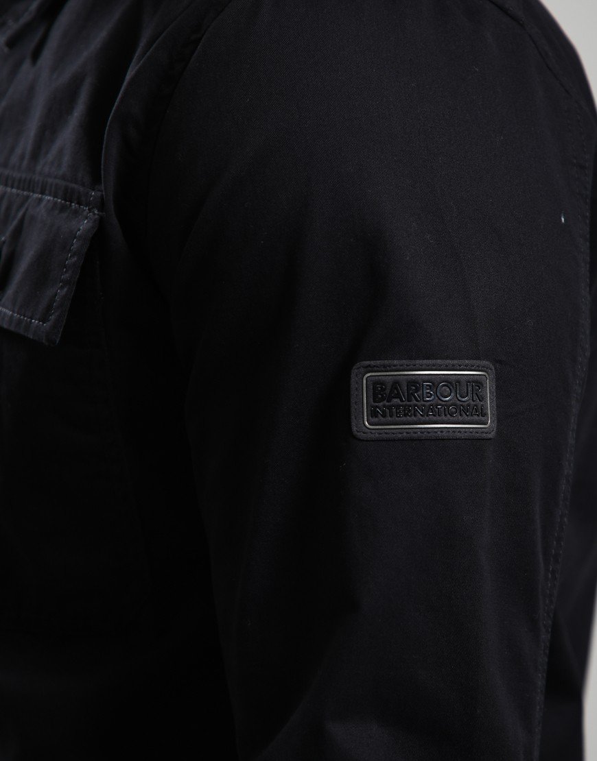 Barbour International Arkle Overshirt Black