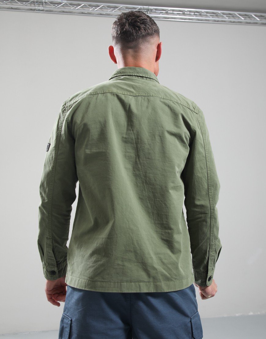 Barbour International Arlo Overshirt Burnt Olive