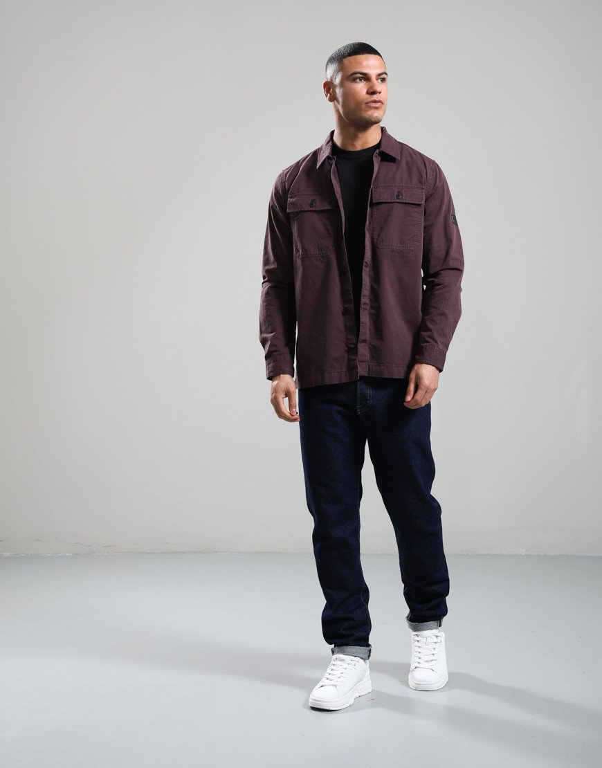 Barbour International Arlo Overshirt Java Red