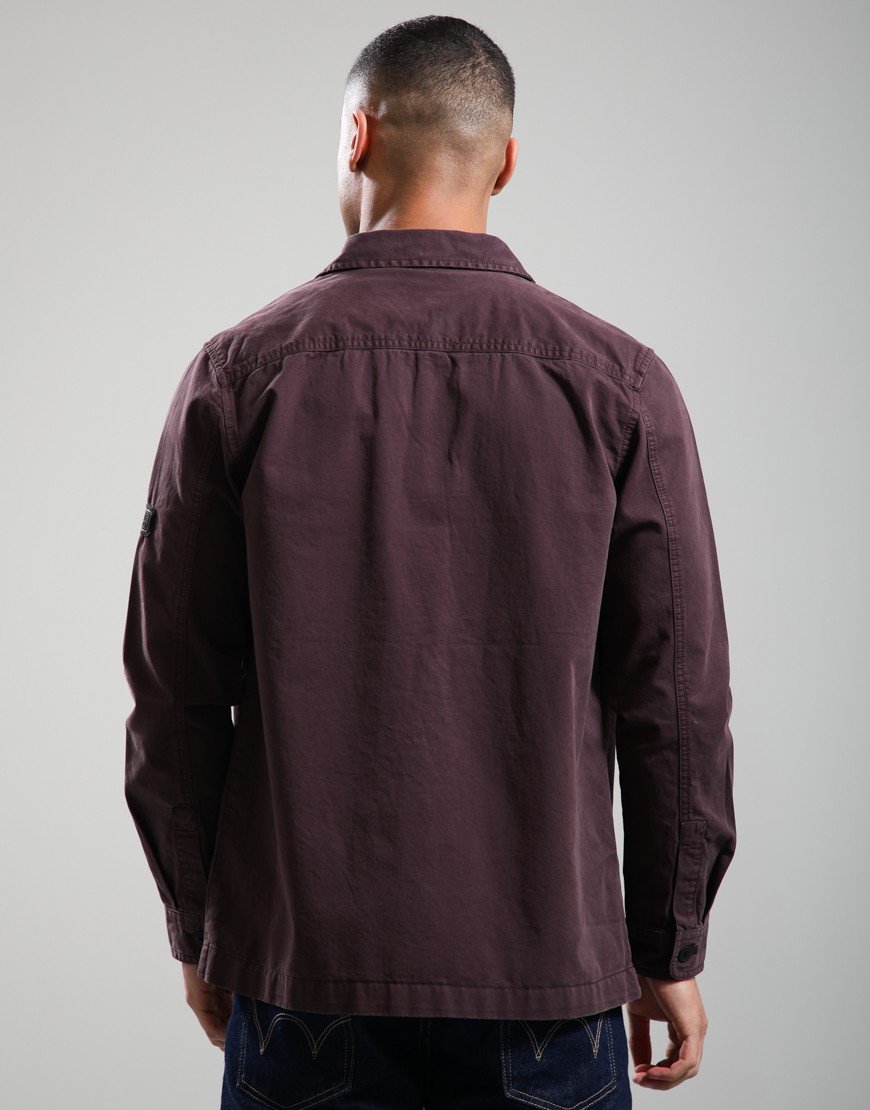 Barbour International Arlo Overshirt Java Red