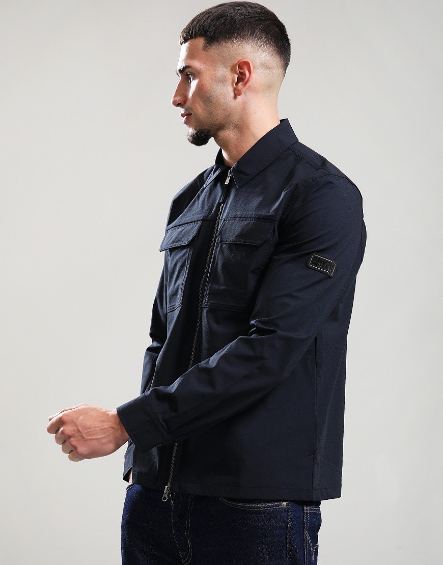 Barbour International Ash Overshirt Navy