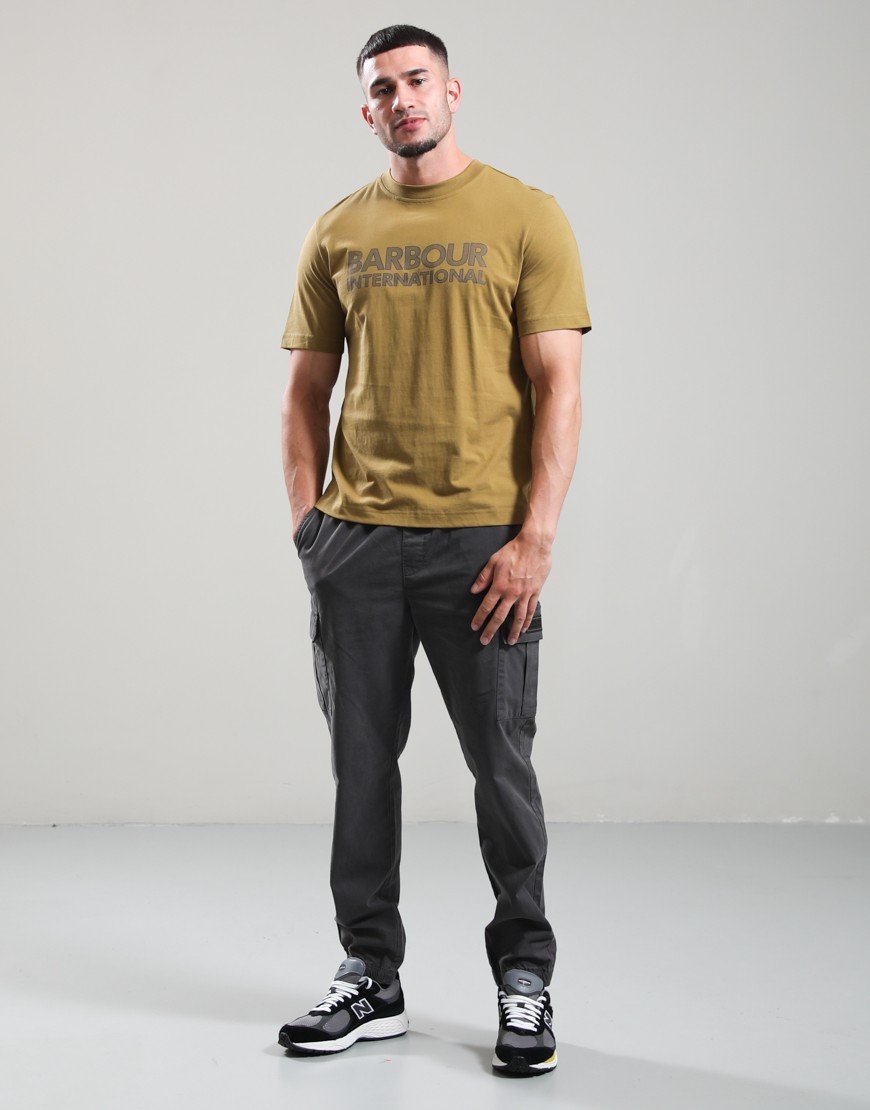 Barbour International Essential Graphic T-Shirt Butternut