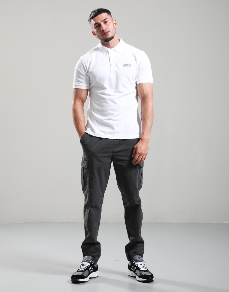 Barbour International Essential Polo Shirt White