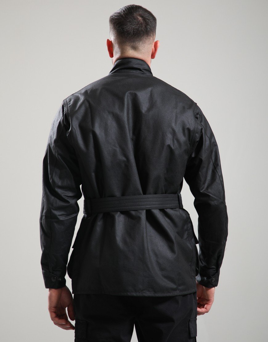 Barbour International Original Wax Jacket Black/Black