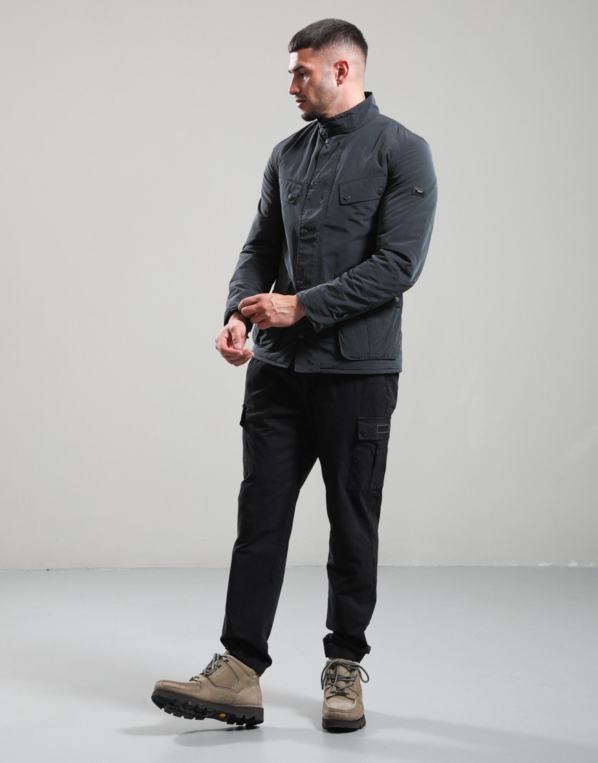 Barbour International Outline Cargo Trousers Black
