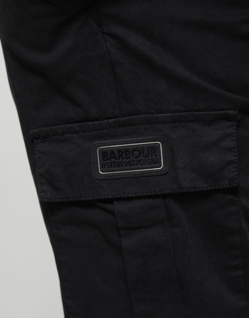 Barbour International Outline Cargo Trousers Black