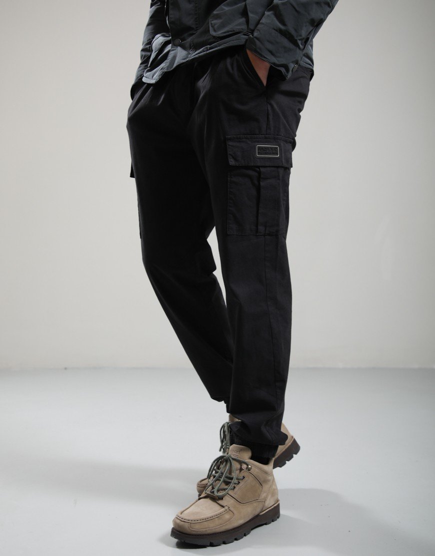 Barbour International Outline Cargo Trousers Black