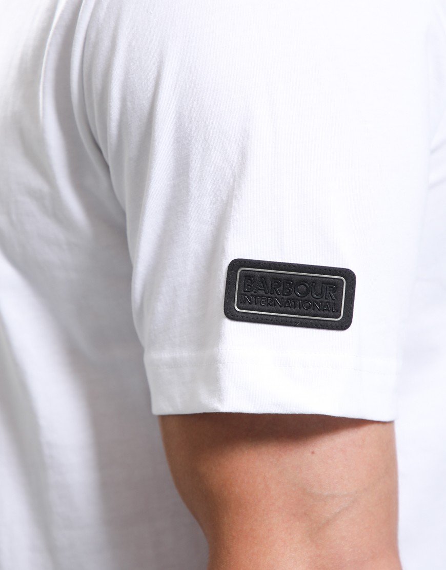Barbour International Outline T-Shirt White