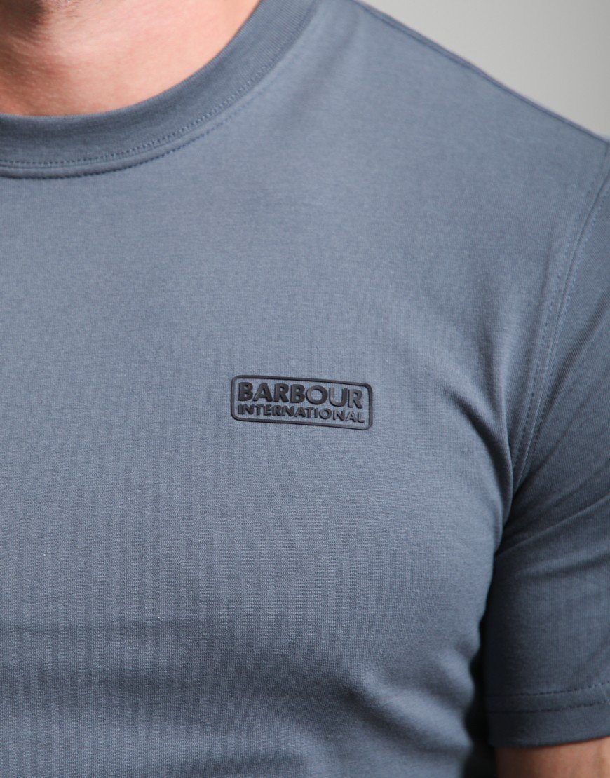 Barbour International Small Logo T-Shirt Washed Charcoal