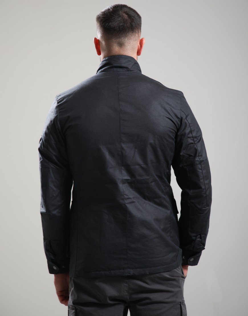 Barbour International Tourer Duke Wax Jacket Navy