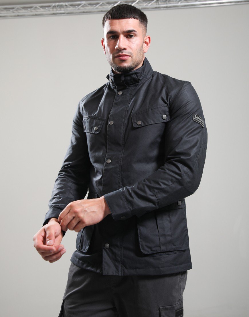 Barbour International Tourer Duke Wax Jacket Navy