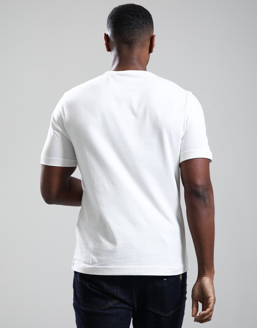 Barbour International Bento Branded T-Shirt Whisper White