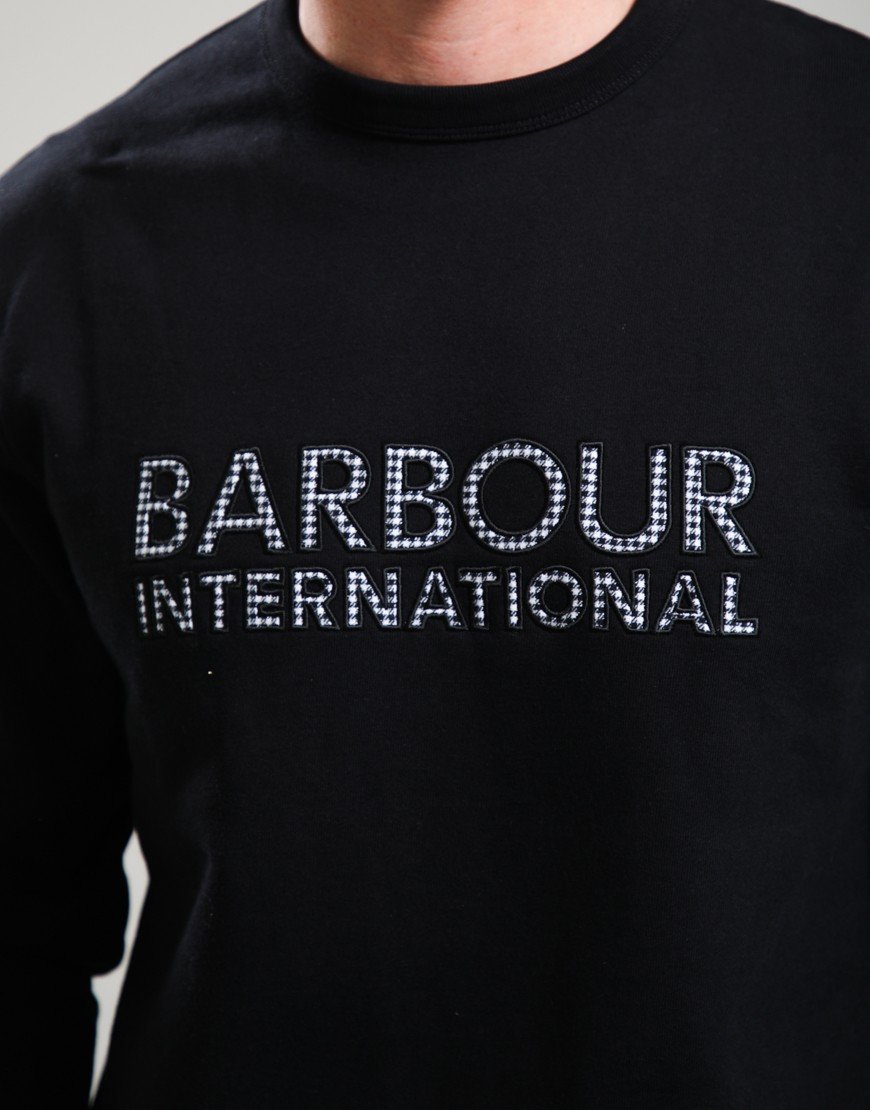 Barbour International Bertie Logo Sweat Black