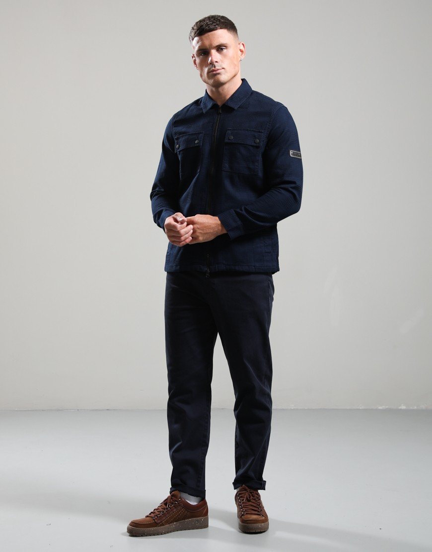 Barbour International Blackstreak Overshirt Navy