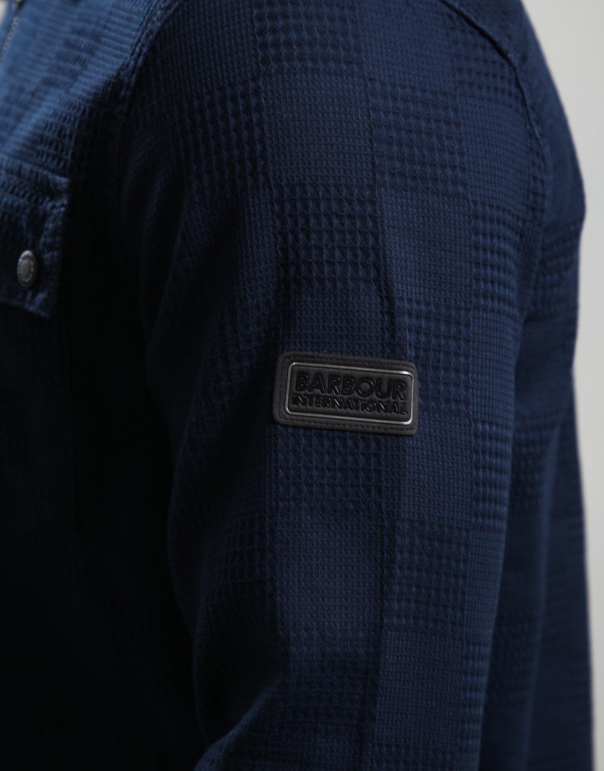 Barbour International Blackstreak Overshirt Navy