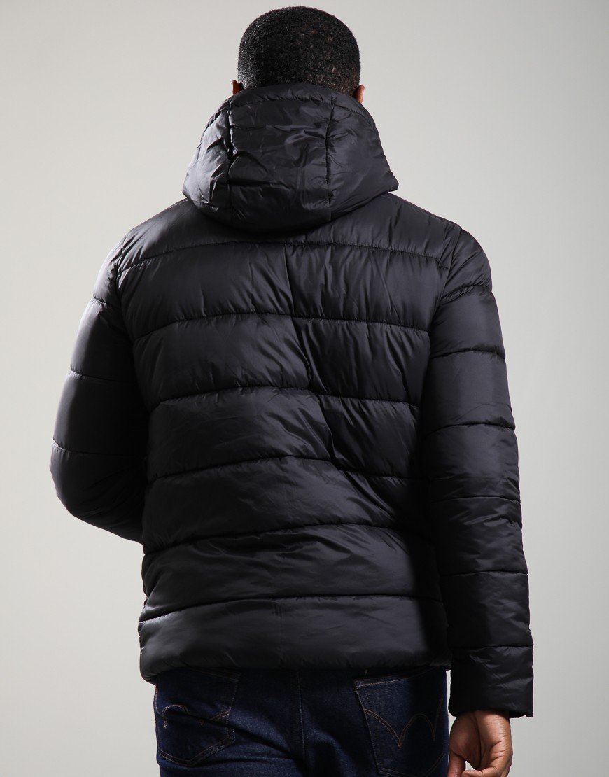 Barbour International Bobber Puffer Jacket Black